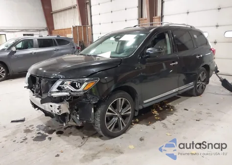 2019 Nissan Pathfinder Platinum from USA, damaged, VIN 5N1DR2MMXKC595274